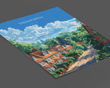 Tadworth Travel Poster, Travel Print of Tadworth, Surrey Poster, Tadworth Art Gift, London Art Lovers UK Travel Gift NQ Media Designs