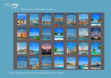 Agra Travel Print at sunset, Agra Poster, Taj Mahal, India NQ Media Designs