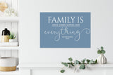 Personalised Family Word Art Print, Family Wall Décor, Printable Gallery Wall Art Print, Christmas Gift NQ Media Designs