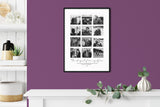 Family photo collage, Family wall art, Custom photo collage, Family print, Photo collage gift, Family keepsake, Mothers Day Gift NQ Media Designs