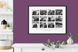 Family photo collage, Family wall art, Custom photo collage, Family print, Photo collage gift, Family keepsake, Mothers Day Gift NQ Media Designs