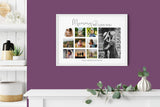Family photo collage, Family wall art, Custom photo collage, Family print, Photo collage gift, Family keepsake, Mothers Day Gift NQ Media Designs