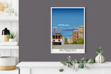San Francisco Travel Poster, Travel Print of San Francisco, City of San Francisco, California, USA NQ Media Designs