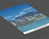 Vancouver Travel Poster, Travel Print of Vancouver, City ofVancouver, Canada NQ Media Designs