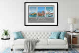 Travel Prints Collage | Travel Posters Collage | Birthday Gift | Mothers Day gift | Honeymoon gift | Wedding gift NQ Media Designs