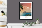 Ibiza Travel Print, Travel Poster of Ibiza, Balearic Islands NQ Media Designs