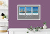 Travel Prints Collage | Travel Posters Collage | Birthday Gift | Mothers Day gift | Honeymoon gift | Wedding gift NQ Media Designs