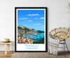 Monaco Travel Print, Travel Poster of Monaco NQ Media Designs