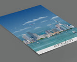 Auckland Travel Poster, Travel Print of Auckland, New Zealand NQ Media Designs
