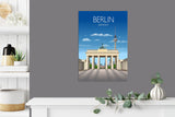 Berlin Travel Poster, Travel Print of Berlin, Germany NQ Media Designs