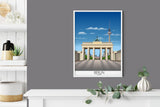 Berlin Travel Poster, Travel Print of Berlin, Germany NQ Media Designs