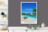 Dominican Republic Travel Poster, Travel Print of Dominican Republic, Caribbean, Travel Poster, Dominican Republic Print NQ Media Designs