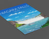 Niagara Falls Travel Poster, Travel Print of Niagara Falls, Niagara Falls, Ontario, Canada