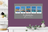 Travel Poster Collage | Travel Prints Collage | Birthday Gift | Mothers Day gift | Honeymoon gift | Wedding gift NQ Media Designs