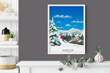 Whistler Travel Poster, Travel Print of Whistler, Whistler, British Columbia, Canada NQ Media Designs