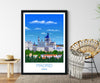 Madrid Travel Print, Travel Poster of Madrid, Madrid, Spain NQ Media Designs