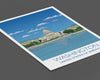 Washington Travel Poster, Travel Print of Washington, City of Washington USA, USA Travel Poster, Washington Cityscape