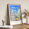 Lisbon Travel Poster, Travel Print of Lisbon, Lisbon, Portugal