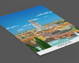 Verona Travel Poster, Travel Print of Verona, Verona Poster, Verona, Italy NQ Media Designs