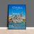 Istanbul Travel Print, Travel Poster of Istanbul, Istanbul Poster, Istanbul, Turkey, Turkey Travel Poster