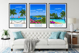 Limone Travel Poster Wall Art, Travel Print of Lake Garda, Limone Art Lovers Gift, Italy, Italian Lakes Art Gift NQ Media Designs