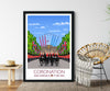 Coronation Poster of London , King Charles III Coronation Print, City of London, UK, Buckingham Palace Poster