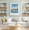 Norfolk Broads Travel Print, Travel Poster of Norfolk Broads, England, Norfolk Art, Norfolk Broads Gift, Wall Art Print