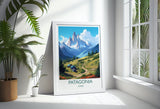 Patagonia Poster, Travel Print of Patagonia, Chile, South America, Travel Gift NQ Media Designs