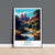 Zion Poster, Travel Print of Zion National Park, Utah, USA, Travel Gift