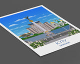 Kyiv Travel Print, Travel Poster of Kyiv, Ukraine, Ukraine Poster, Travel Gift, Kyiv Gift NQ Media Designs