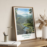 Daintree Poster, Travel Print of Daintree Rainforest, Queensland, Australia, Travel Gift NQ Media Designs