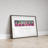 School Leavers Collage Print, Personalised photo collage, Family print, Photo collage gift, Family gift, Mothers Day Gift