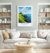 Isle of Skye Poster, Travel Print of Isle of Skye, Scotland, UK, Travel Gift NQ Media Designs