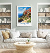 Cinque Terre Travel Print, Travel Poster of Cinque Terre, Italy, Cinque Terre Art, Cinque Terre Gift, Wall Art Print