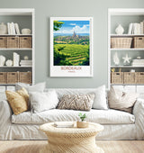 Bordeaux Poster, Travel Print of Bordeaux, Wine Region, France, Europe, Travel Gift NQ Media Designs