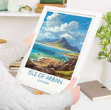 Isle of Arran Poster, Travel Print of Isle of Arran, Scotland, UK, Travel Gift NQ Media Designs