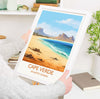 Cape Verde Travel Print, Travel Poster of Cape Verde, Africa, Cape Verde Art, Cape Verde Gift, Wall Art Print