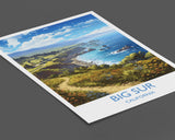 Big Sur Travel Print, Travel Poster of Big Sur, California, Big Sur Gift, USA Gift, Wall Art Print NQ Media Designs