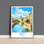 Bath Travel Print, Travel Poster of Bath, England, Cotswolds Art, Bath Gift, Wall Art Print