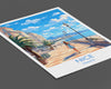 Nice Travel Poster, Travel Print of Nice, France, Nice Art, Nice Gift, Wall Art Print