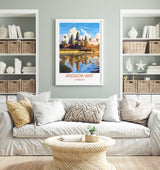 Angkor Wat Travel Print, Travel Poster of Angkor Wat, Cambodia, Angkor Wat Gift, Cambodia Gift, Wall Art Print NQ Media Designs