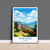 Ambleside Travel Print, Ambleside Travel Poster, England, Cumbria Art, Ambleside Gift, Lake District, Wall Art Print NQ Media Designs