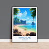 Khao Lak Travel Print, Travel Poster of Khao Lak, Thailand, Khao Lak Gift, Wall Art Print NQ Media Designs