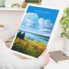 Kielder Water Travel Print, Travel Poster of Kielder Water, Kielder Water Reservoir, Kielder Water Art, Northumberland Gift