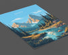 Banff Print, Travel Poster of Banff National Park, Banff National Park Gift, Canada Art, Canada Gift,