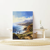 Big Sur Travel Print, Travel Poster of Big Sur, California, Big Sur Gift, USA Gift, Wall Art Print NQ Media Designs
