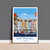Notting Hill Travel Print, Travel Poster of Notting Hill, London Poster, Notting Hill Gift, Notting Hill Art, London Art UK Travel Gift