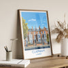 Clapham Travel Poster, Travel Print of Clapham, London Poster, Clapham Gift, Clapham Art, London Art UK Travel Gift