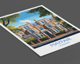 Mayfair Travel Poster, Travel Print of Mayfair, London Poster, Mayfair Gift, Mayfair Art, London Art UK Travel Gift NQ Media Designs