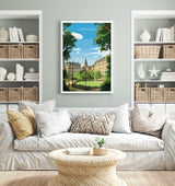 Harrogate Travel Poster, Travel Print of Harrogate, Harrogate, Harrogate Gift, Yorkshire Art, NQ Media Designs